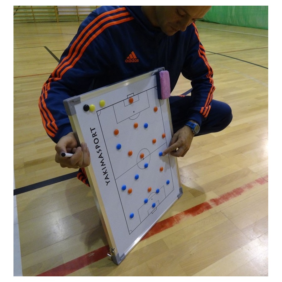 Tablica taktyczna do piłki nożnej 60 x 45 z magnesami