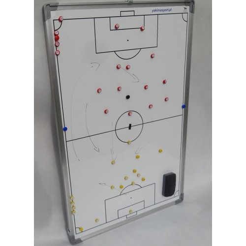 Tablica taktyczna do piłki nożnej 90 x 60