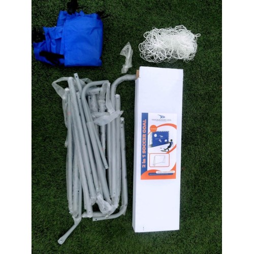 Bramka 215cm x 150cm + mata treningowa