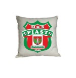 Poduszka Piast Żmigród Biała z Logo