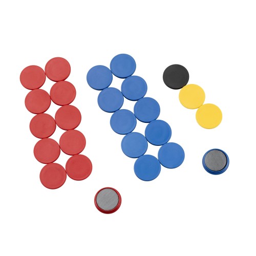 MAGNESY 3CM DO TABLICY TAKTYCZNEJ 23+2